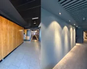 Reforma de pasillo en el hotel princess de barcelona