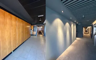 Reforma de pasillo en el hotel princess de barcelona
